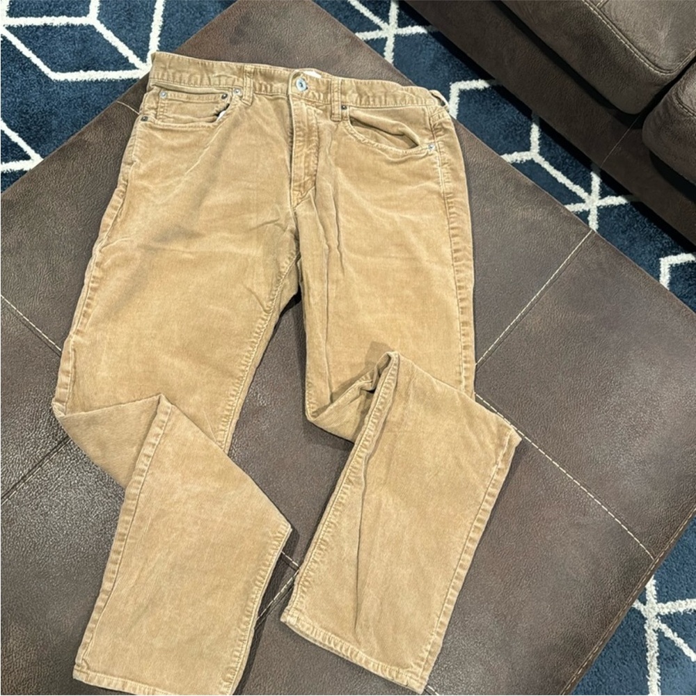 J. Crew Men's Light Brown Corduroy Pants